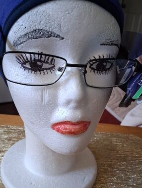 Foster Grant Ti TECH PREMIUM Titanium 1.50 Black Reading Glasses NWT